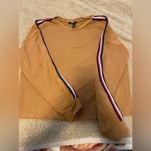 brown long sleeve from forever 21